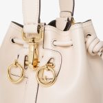 FENDI Mon Tresor Camelia leather mini-bag - Image 6